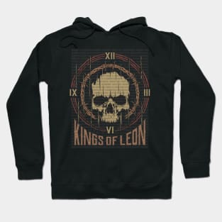 Kings of Leon Vintage Skull Hoodie